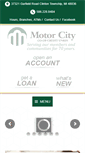 Mobile Screenshot of motorcitycoopcu.com